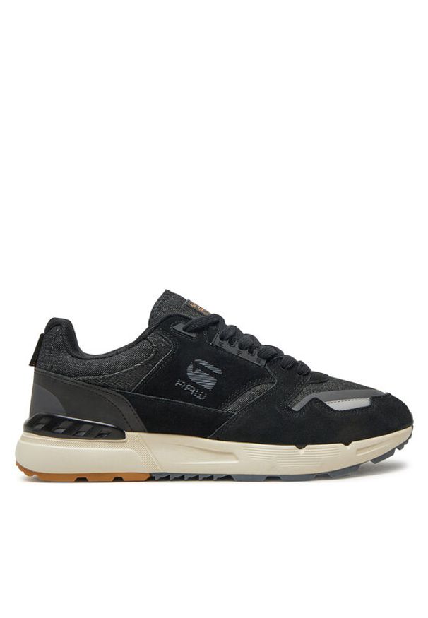 G-Star RAW - G-Star Raw Sneakersy Holorn Runner Low M D25788 Czarny. Kolor: czarny. Materiał: skóra, zamsz