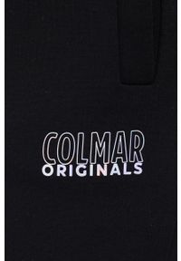 Colmar spodnie damskie kolor czarny z nadrukiem. Kolor: czarny. Wzór: nadruk #3