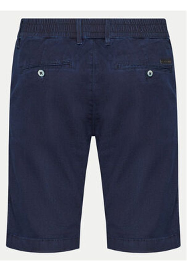 Pierre Cardin Szorty materiałowe C7 34770.7763 Granatowy Regular Fit. Kolor: niebieski. Materiał: bawełna