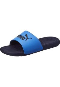 Czapka Puma Cool Cat 2.0, Mężczyźni. Kolor: niebieski. Materiał: skóra ekologiczna, materiał. Sport: pływanie