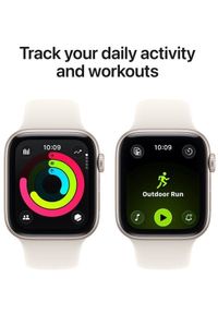 APPLE - Watch SE 3 44mm Starlight /Starlight Sport Band - M/L. Styl: sportowy