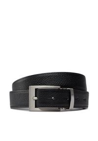 Jack & Jones - Jack&Jones Pasek Męski 12246672 Czarny. Kolor: czarny. Materiał: skóra #5