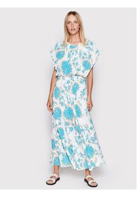 Rinascimento Sukienka letnia CFC0109446003 Kolorowy Regular Fit. Materiał: syntetyk. Wzór: kolorowy. Sezon: lato #3