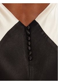 BARDOT - Bardot Sukienka koktajlowa Yve Contrast Halter 59315DB3 Czarny Regular Fit. Typ kołnierza: dekolt halter. Kolor: czarny. Materiał: wiskoza. Styl: wizytowy #5