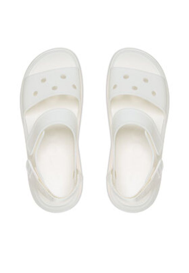 Crocs Sandały Soho Y Strap Sandal 211755 Beżowy. Kolor: beżowy