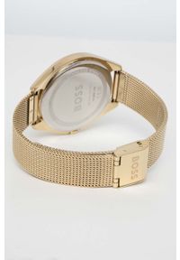 BOSS zegarek damski kolor złoty. Kolor: złoty. Materiał: materiał #2
