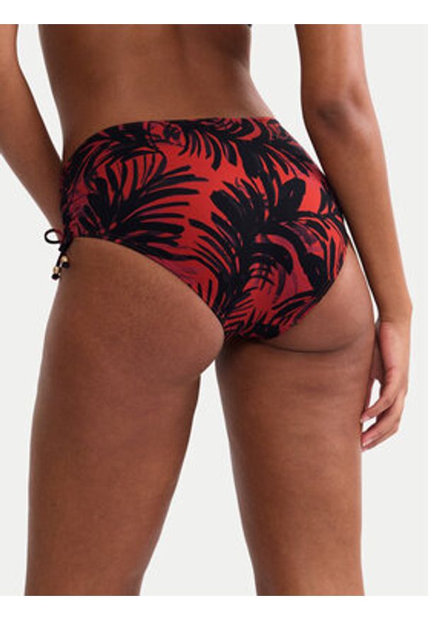 Triumph Dół od bikini Summer Palm 10227224 Brązowy. Kolor: brązowy. Materiał: syntetyk