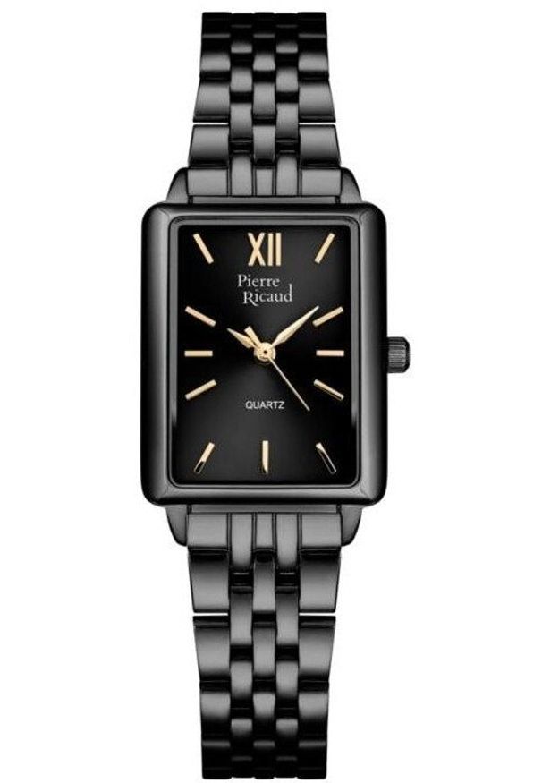 Zegarek damski Pierre Ricaud P22069.B164Q czarny. Kolor: czarny