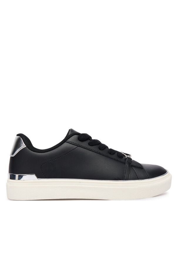 Liu Jo Sneakersy Kiki 01 BF5063 EX323 Czarny. Kolor: czarny. Materiał: skóra