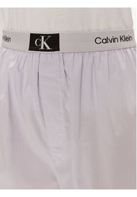 Calvin Klein Underwear Szorty materiałowe 000QS6972E Fioletowy Relaxed Fit. Kolor: fioletowy. Materiał: bawełna