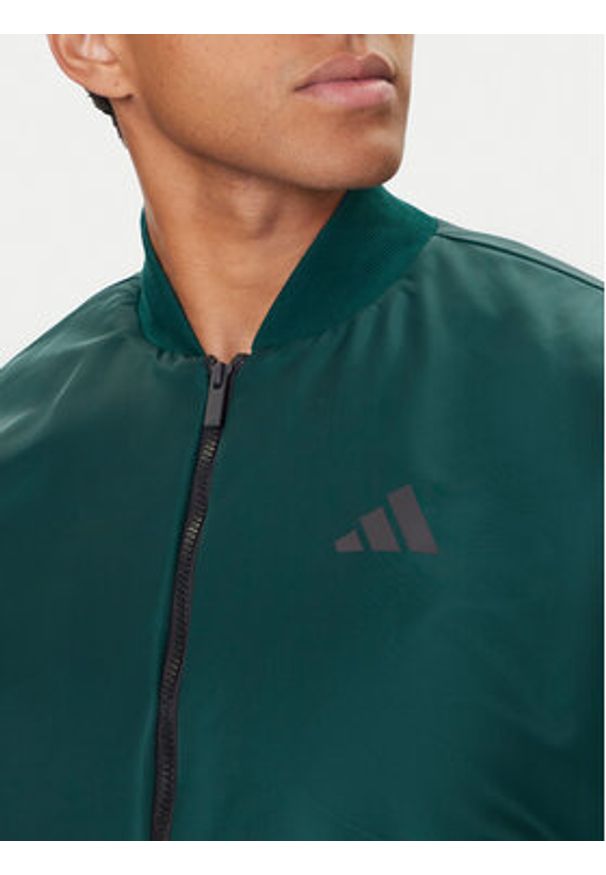 Adidas - adidas Kurtka bomber Stadium JX5637 Zielony Loose Fit. Kolor: zielony. Materiał: syntetyk