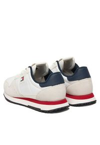 Tommy Jeans Sneakersy Tjm Eva Runner Leather EM0EM01649 Biały. Kolor: biały. Materiał: zamsz, skóra #5