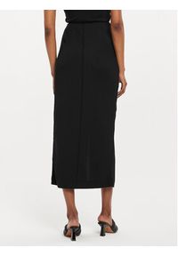 Calvin Klein Jeans Spódnica midi J20J223144 Czarny Regular Fit. Kolor: czarny. Materiał: syntetyk #5