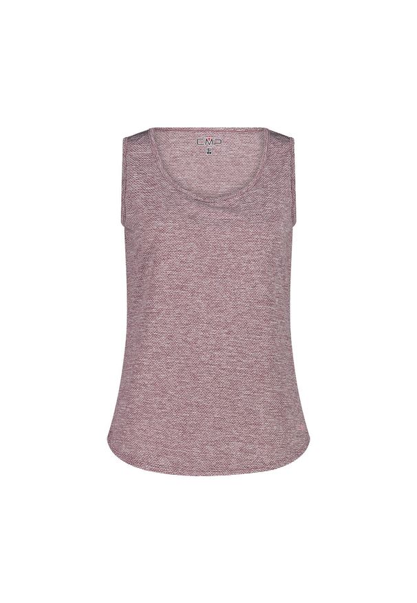 Damski tank top CMP. Kolor: czerwony, wielokolorowy, fioletowy. Długość rękawa: bez rękawów