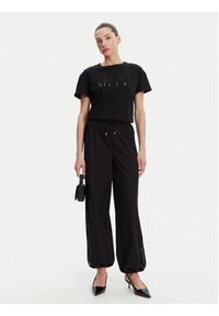Liu Jo Sport Joggery TA5074 T2900 Czarny Relaxed Fit. Kolor: czarny. Materiał: syntetyk. Styl: sportowy #4