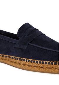 Castañer Espadryle Nacho T/186 23417 Granatowy. Kolor: niebieski. Materiał: skóra, zamsz #5