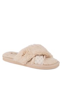MEXX Kapcie MI002004343W Beżowy. Kolor: beżowy. Materiał: materiał