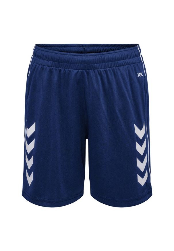 Szorty dla dzieci Hummel Core XK Poly Coach. Kolor: niebieski. Styl: sportowy