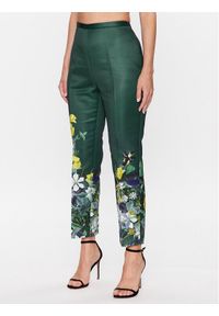 Ted Baker Spodnie materiałowe Aikaat 270364 Zielony Regular Fit. Kolor: zielony. Materiał: materiał, syntetyk