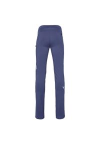 Spodnie damskie Silvini Soraga. Kolor: niebieski. Materiał: softshell, materiał. Sport: narciarstwo, kolarstwo