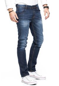 Tom Tailor - TOM TAILOR SPODNIE MĘSKIE BLUE TIGHT SKINNY DENIM 6202542.01.12 COL. 1053. Styl: elegancki #7