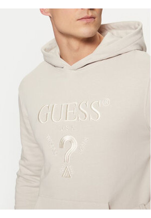 Guess Bluza M5RQ36 KCN01 Szary Regular Fit. Kolor: szary. Materiał: bawełna
