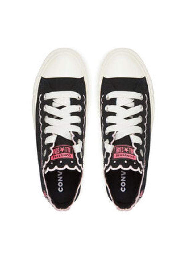 Converse Trampki Chuck Taylor All Star Lift A13529C Czarny. Kolor: czarny. Materiał: materiał