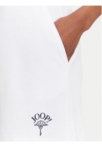 JOOP! Szorty sportowe 10224410 Biały Regular Fit. Kolor: biały. Materiał: bawełna