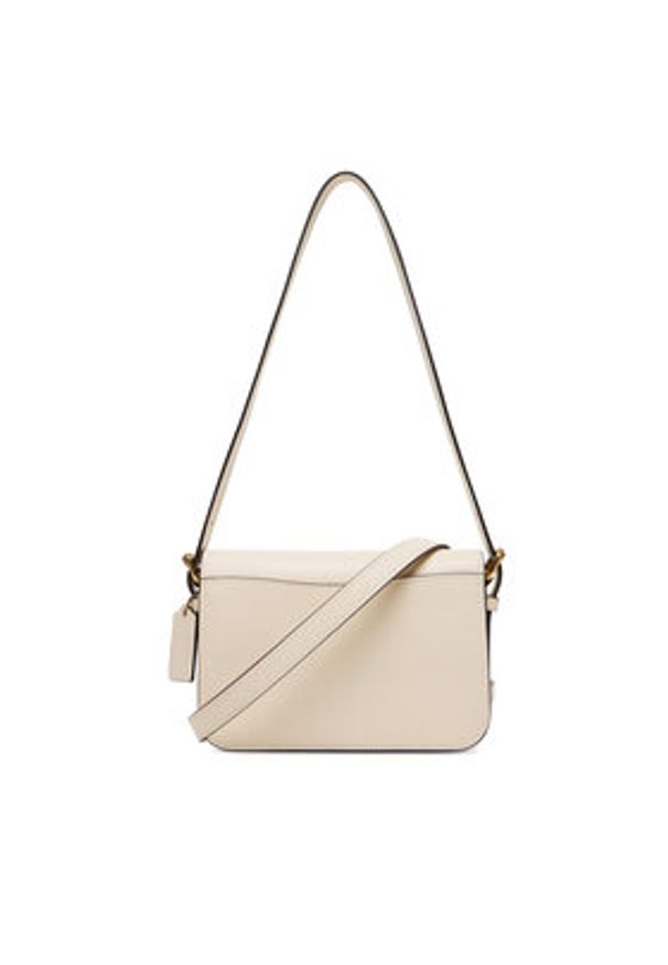 Coach Torebka CAM17 Beżowy. Kolor: beżowy. Materiał: skórzane