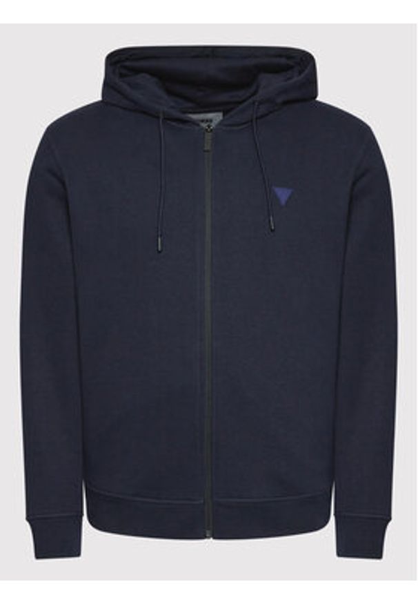 Guess Bluza Z2YQ28 KAIJ1 Granatowy Regular Fit. Kolor: niebieski. Materiał: bawełna