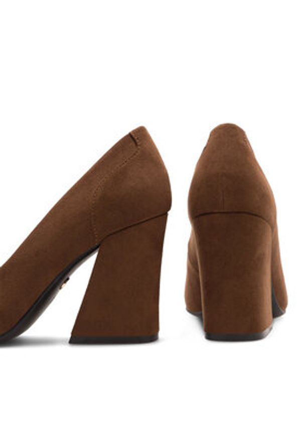 Nine West Czółenka KALILA 13196G Brązowy. Kolor: brązowy. Materiał: materiał