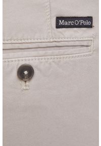 Marc O'Polo spodnie męskie kolor szary proste. Kolor: szary. Materiał: tkanina, bawełna #4