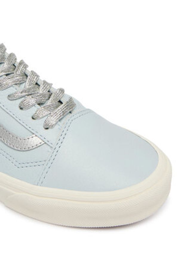 Vans Tenisówki Old Skool VN000D6WYP21 Błękitny. Kolor: niebieski. Materiał: skóra, zamsz