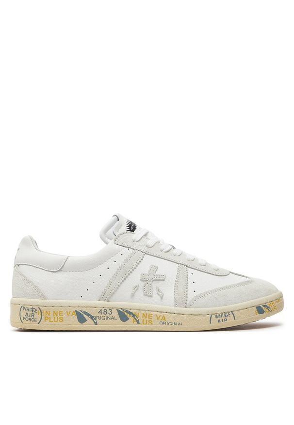 Sneakersy Premiata. Kolor: biały