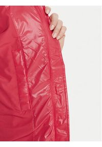 Tommy Jeans Kurtka puchowa DW0DW21618 Różowy Slim Fit. Kolor: różowy. Materiał: syntetyk