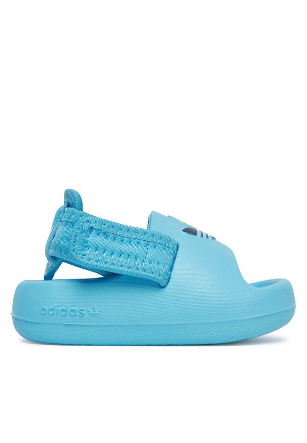Adidas - Sandały adidas. Kolor: niebieski