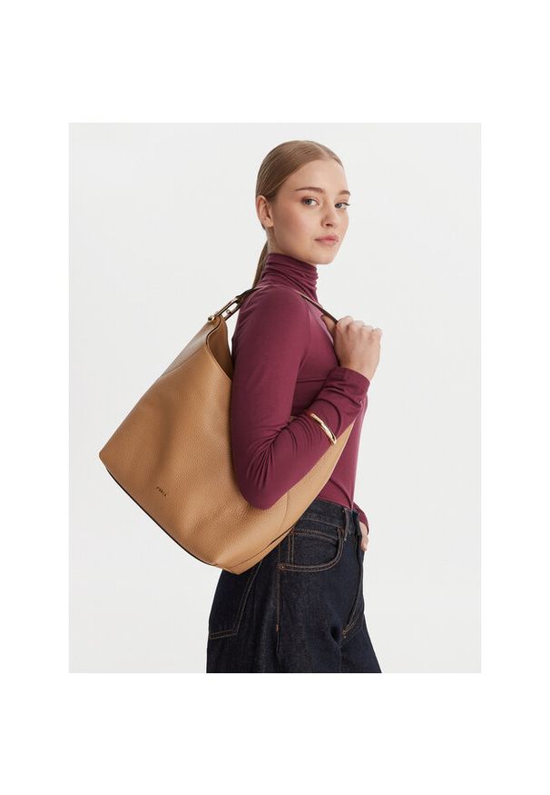 Torebka Furla. Kolor: brązowy