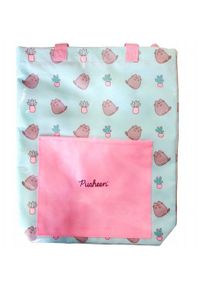 Pusheen - TORBA NA RAMIE 33X41X8 PUSHEEN MINT FO