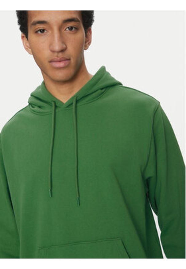 Vans Bluza Original Standards VN000P5C Zielony Loose Fit. Kolor: zielony. Materiał: bawełna
