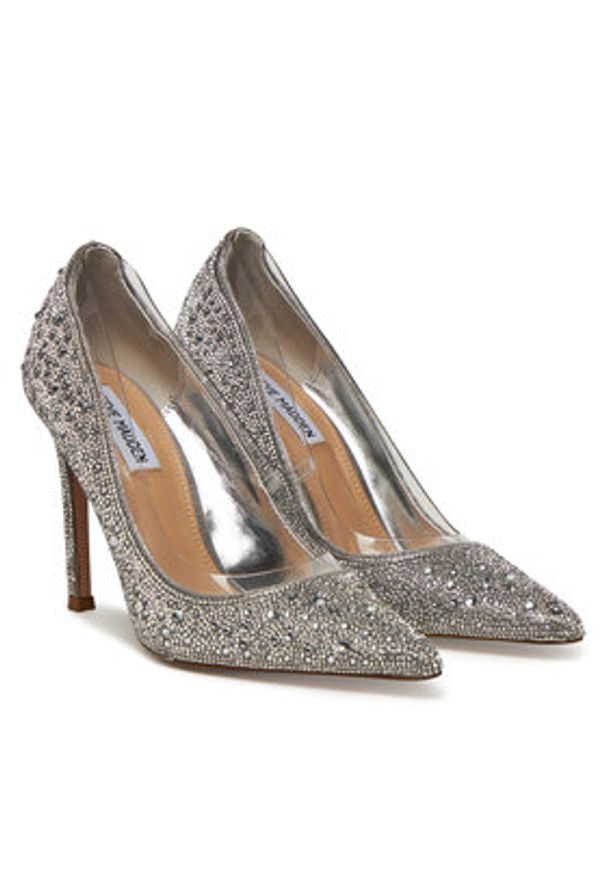 Steve Madden Szpilki Lineup-R s SM11003635 Srebrny. Kolor: srebrny. Obcas: na szpilce