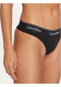 Calvin Klein Underwear Stringi 0000F3786E Czarny. Kolor: czarny. Materiał: bawełna #2