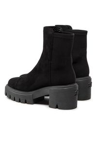 Stuart Weitzman Botki Soho Bootie SC723 Czarny. Kolor: czarny. Materiał: materiał #3