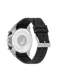 Nautica Zegarek Sporty Chronograph NAPBSS501 Srebrny. Kolor: srebrny. Styl: sportowy #3