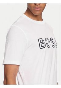 BOSS - Boss T-Shirt 50519358 Biały Regular Fit. Kolor: biały. Materiał: bawełna