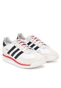 Adidas - adidas Sneakersy Sl Rs 72 JS0746 W Biały. Kolor: biały. Materiał: zamsz, skóra