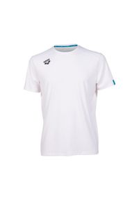 Koszulka sportowa Arena Team T-Shirt Solid. Kolor: biały. Materiał: materiał, skóra
