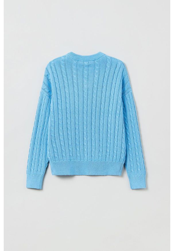 OVS Sweter dziecięcy. Okazja: na co dzień. Kolor: niebieski. Styl: casual