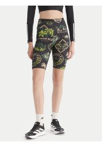 Adidas - adidas Kolarki Farm Bike JM8346 Czarny Slim Fit. Kolor: czarny. Materiał: bawełna #1