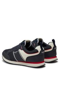 Pepe Jeans Sneakersy Dublin Brand PMS40009 Granatowy. Kolor: niebieski #4
