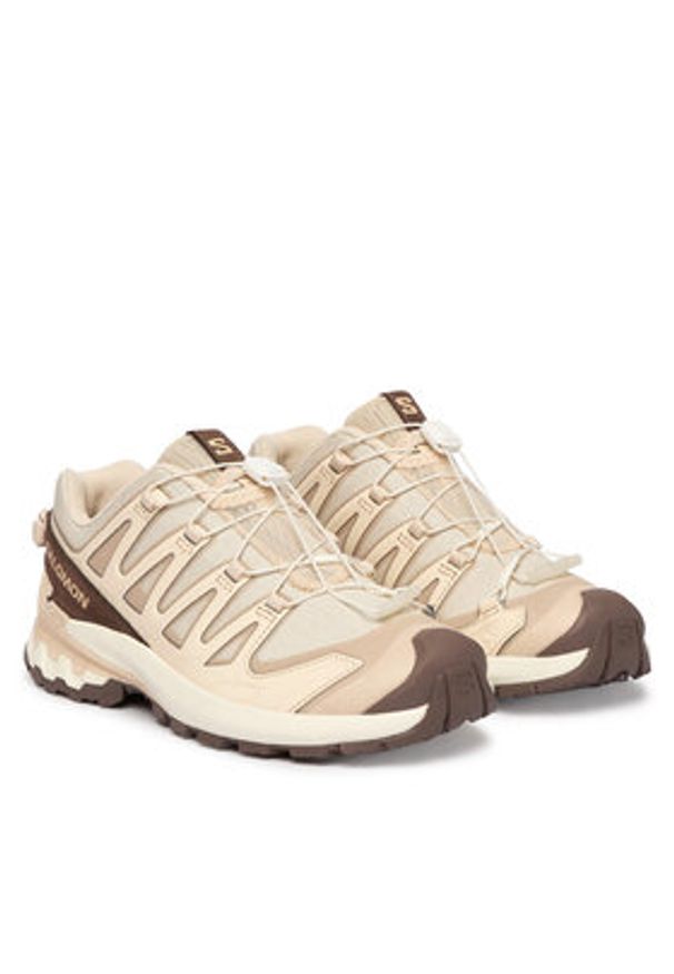 salomon - Salomon Trekkingi Xa Pro 3D V9 Lifelong L49153900 Beżowy. Kolor: beżowy. Materiał: materiał